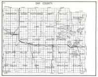 Day County, Farmington, Homer, Independence, Liberty, Nutley, Andover, Scotland, South Dakota State Atlas 1930c